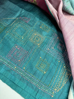 Semi silk saree/ 605G