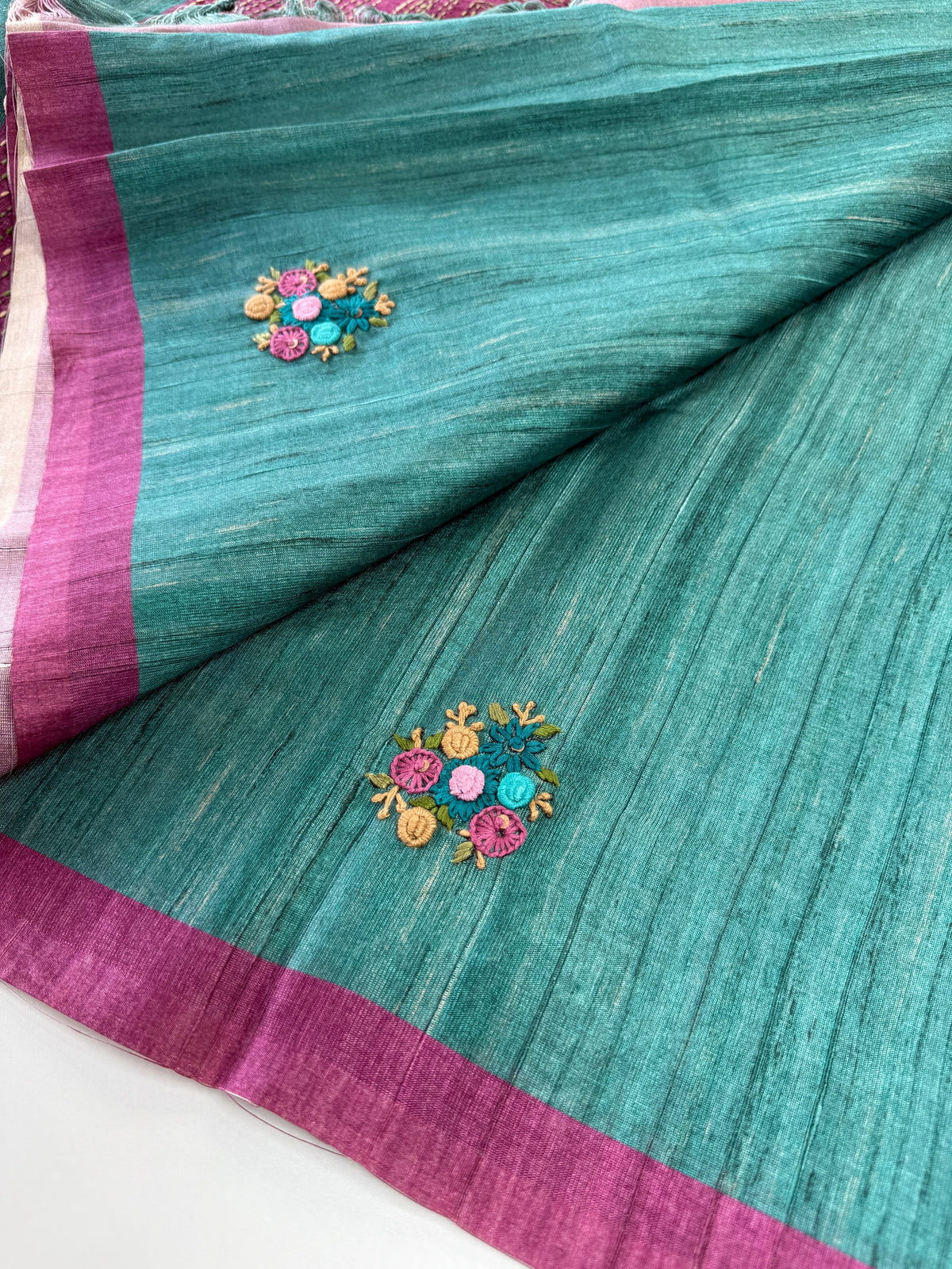 Semi silk saree/ 605G
