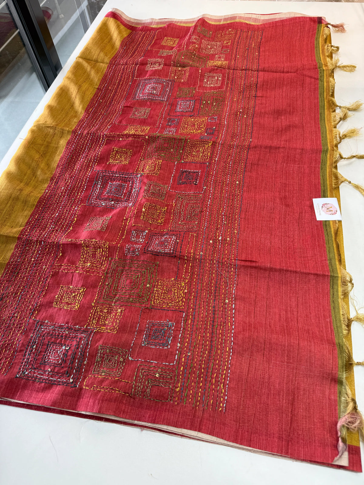 Semi silk saree/ 605G
