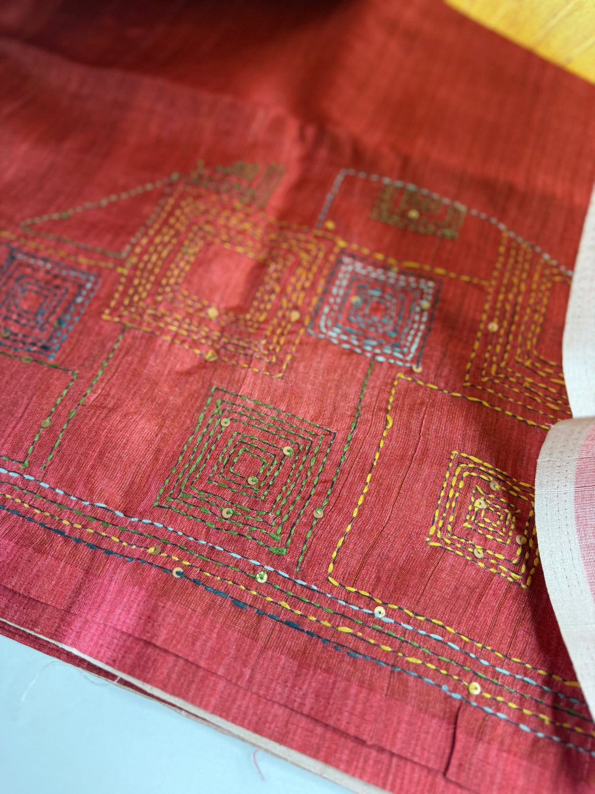 Semi silk saree/ 605G