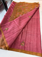 Semi silk saree/ 605G