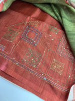 Semi silk saree/ 605G