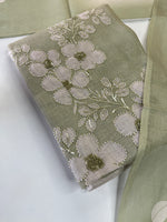 Linen Cotton unstitched salwar set / NC126