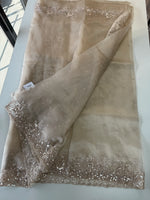 Glass organza Saree/ MC811