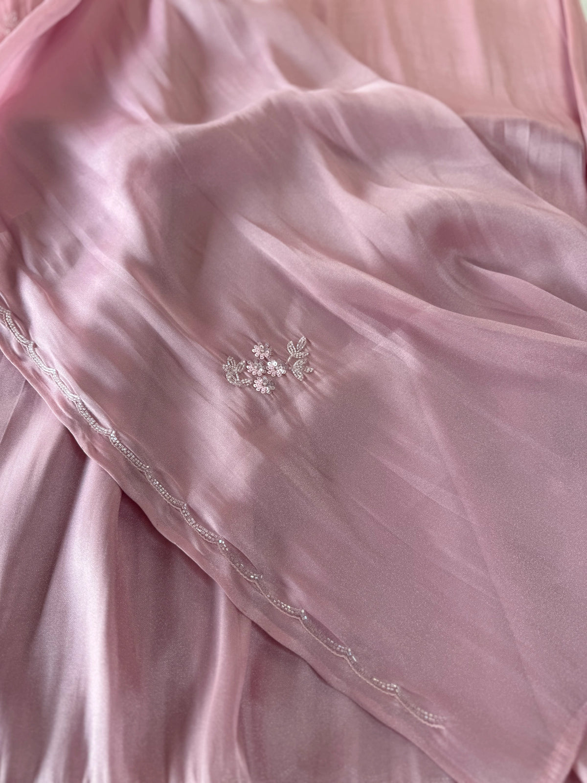 Tissue Organza Saree/ W319