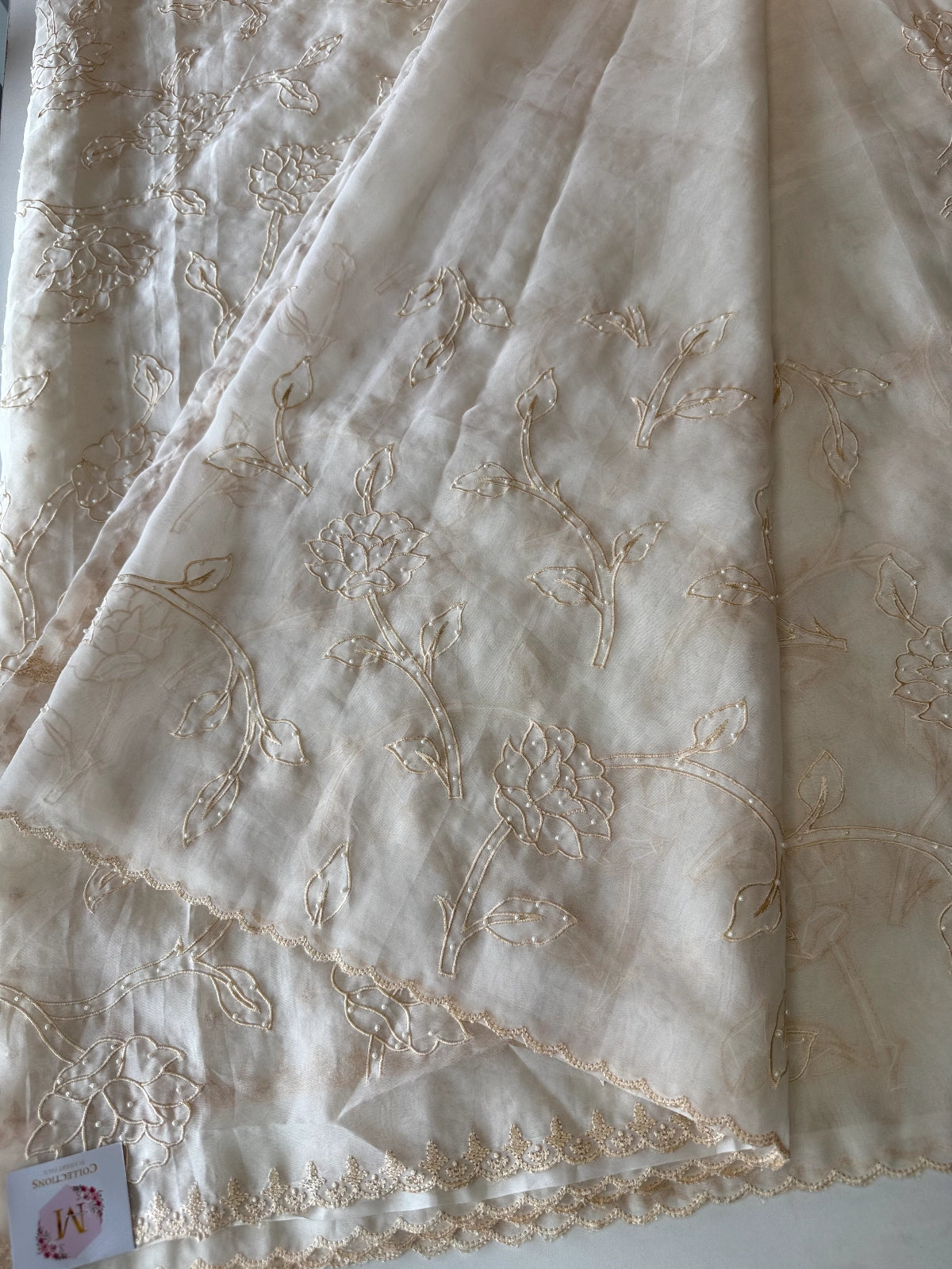 Viscous Organza Saree/ Ws18