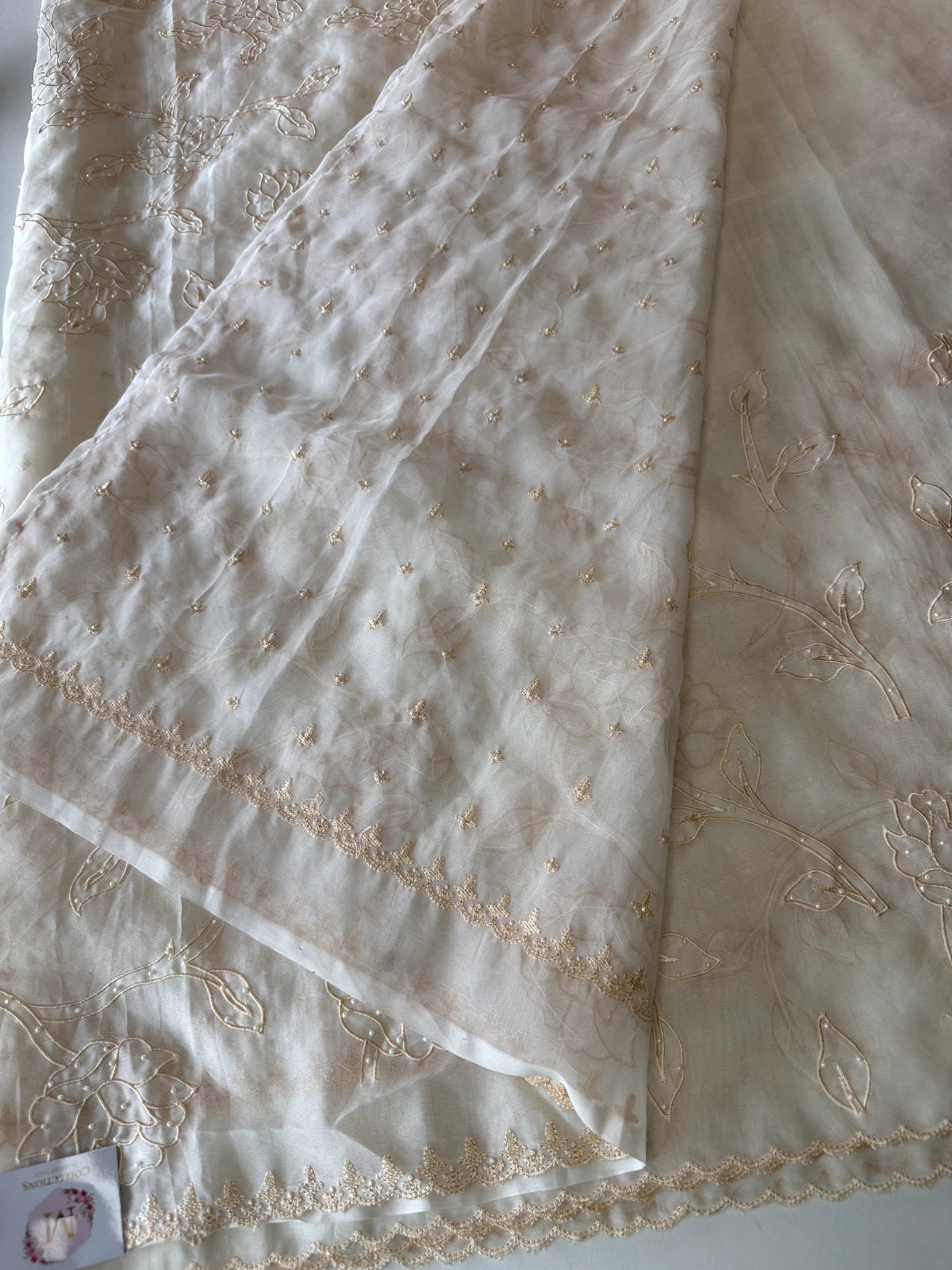 Viscous Organza Saree/ Ws18