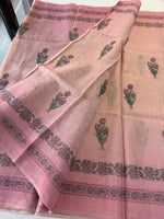 Tissue Linen Saree/ S15051