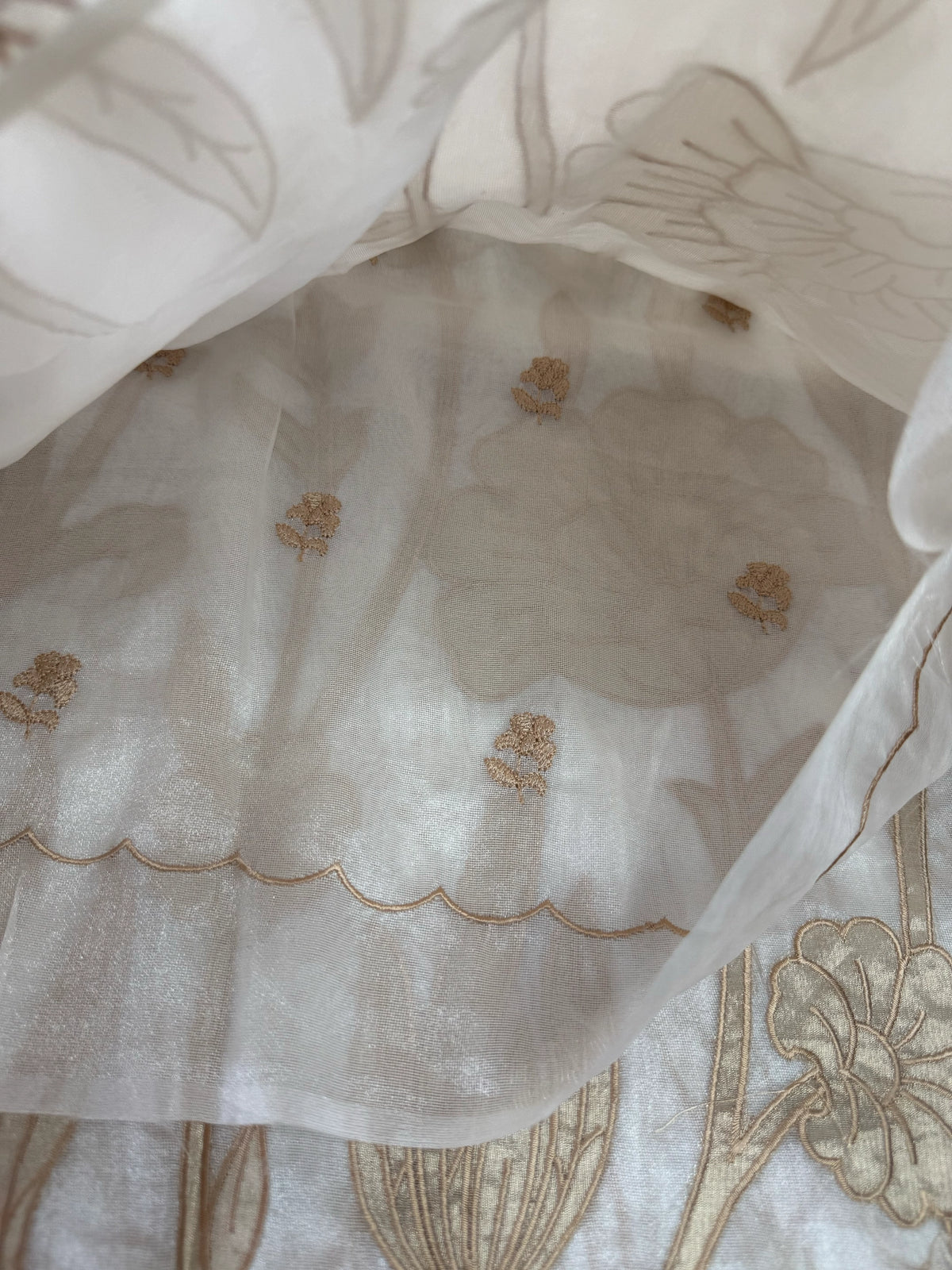Tissue Georgette Saree/ WS58