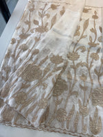 Tissue Georgette Saree/ WS58