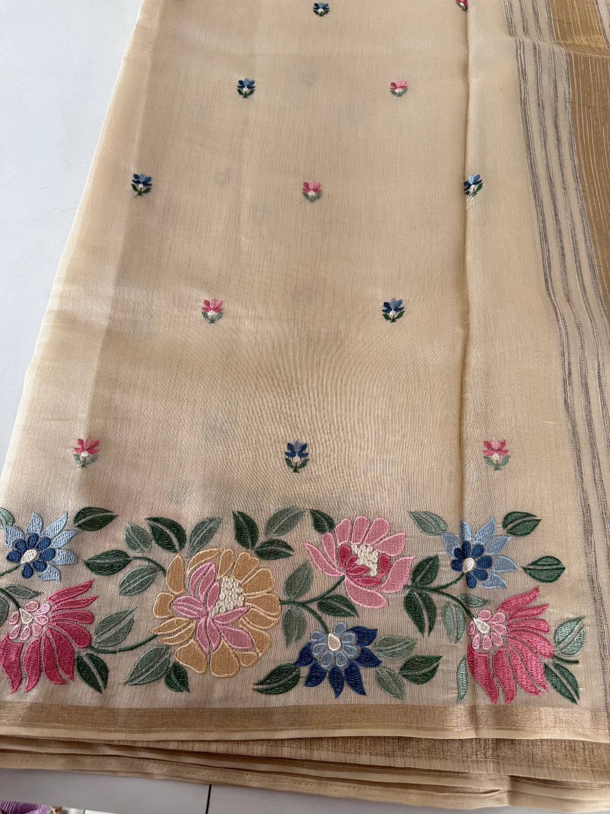 Chanderi Organza blended /MH465