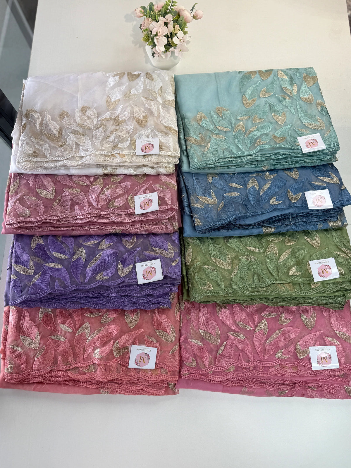 Soft Organza Saree/ CW496
