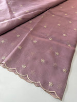 Chanderi Tissue Blend saree/ RF54