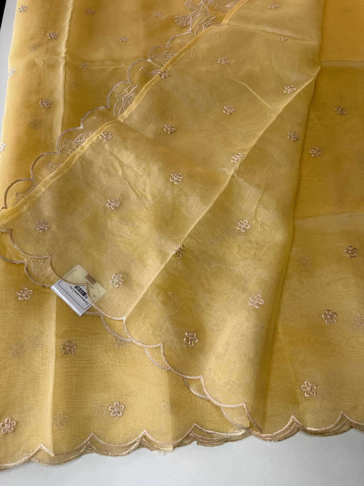 Chanderi Tissue Blend saree/ RF54