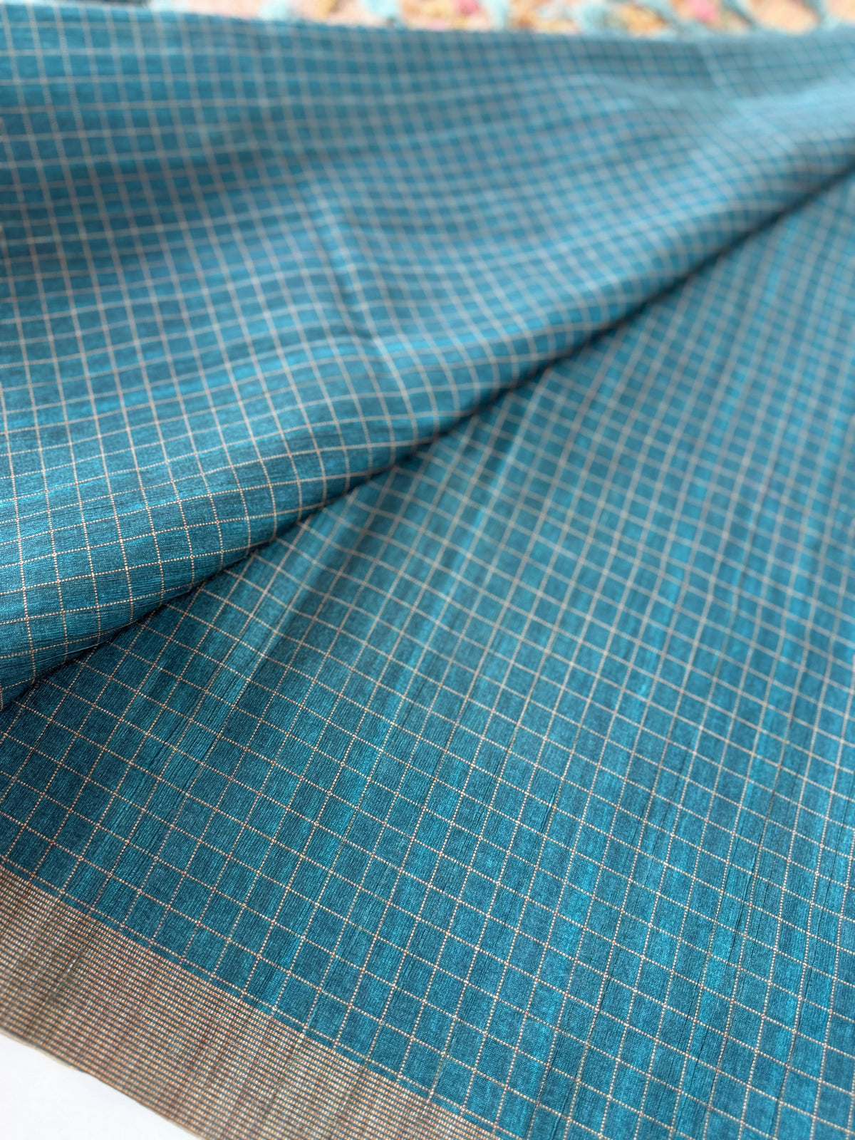 Soft semi Tussar finish saree/ 539F