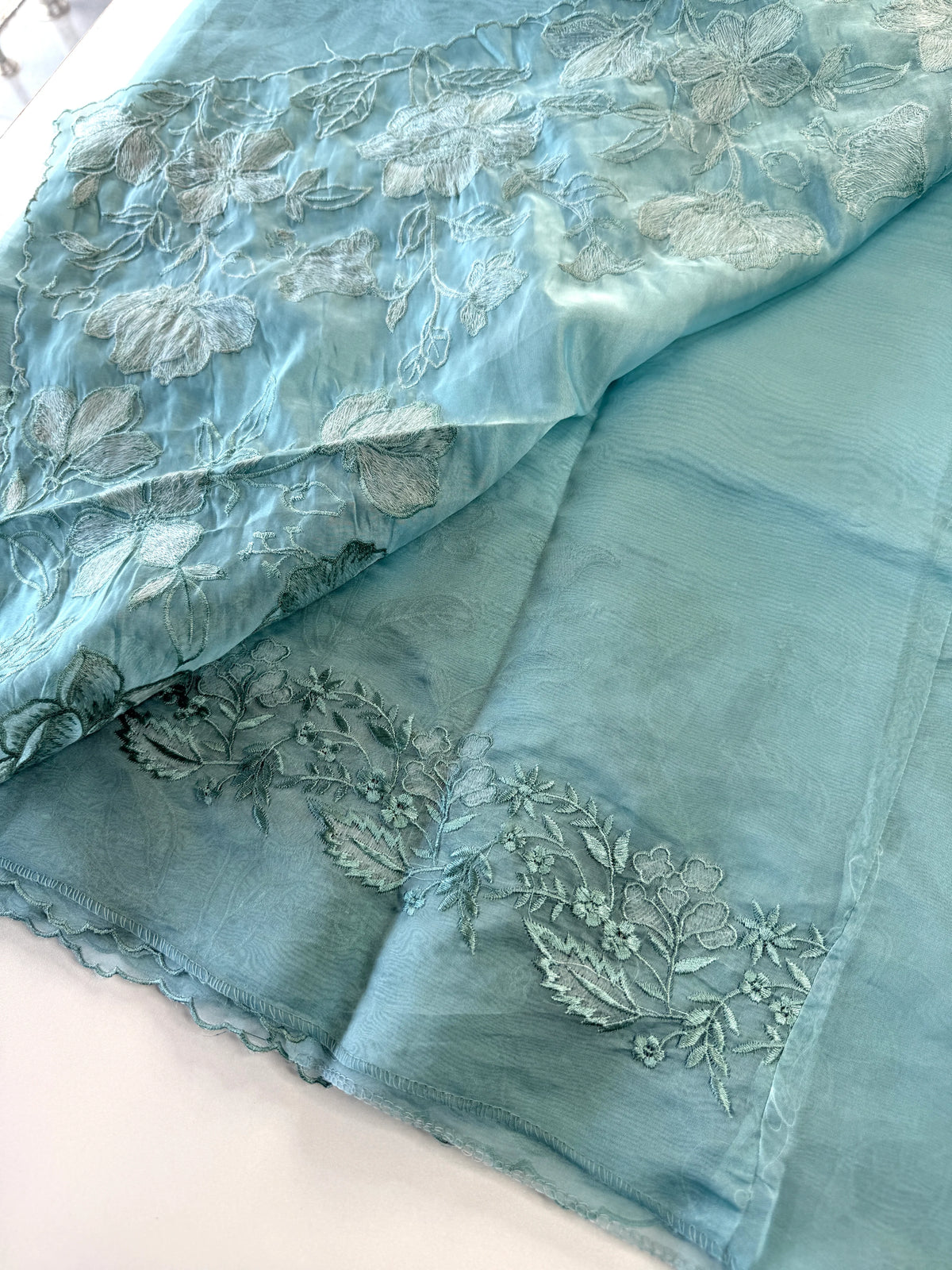 Soft Organza Saree/ W748