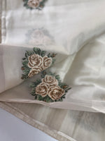 Tissue Chanderi blend saree / CW562