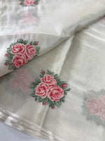 Tissue Chanderi blend saree / CW562