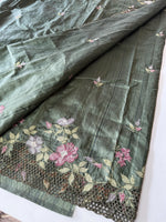 Semi Silk Saree / BL635