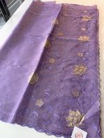 Chanderi Organza blend Saree / AWS81