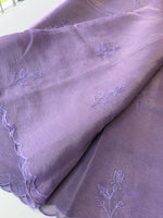 Chanderi Organza blend Saree / AWS81
