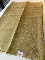Chanderi Organza blend Saree / AWS81