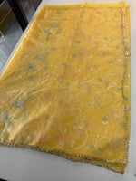 Soft organza saree/LK88