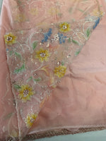 Soft organza saree/LK88