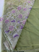 Soft organza saree/LK88