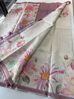 Soft Semi Tussar Saree / AD07