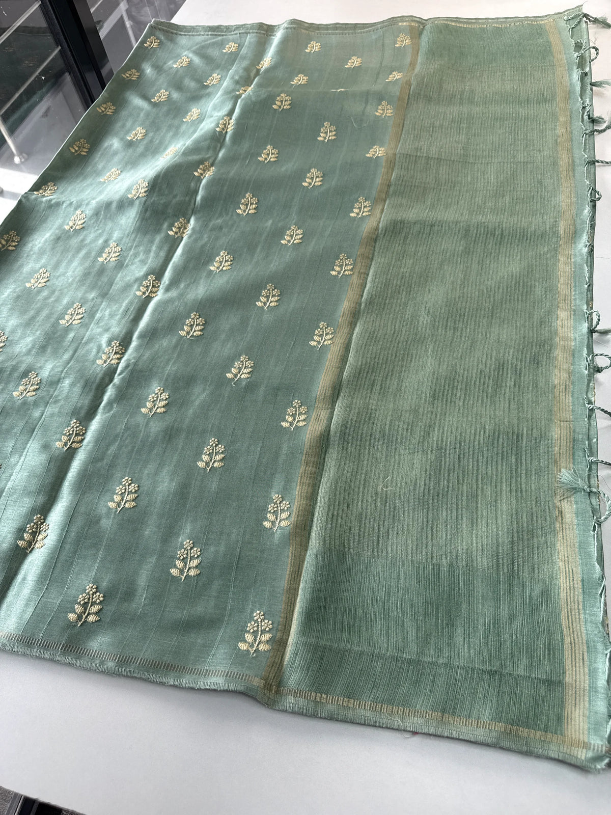 Soft Semi Tussar Saree/ FG10