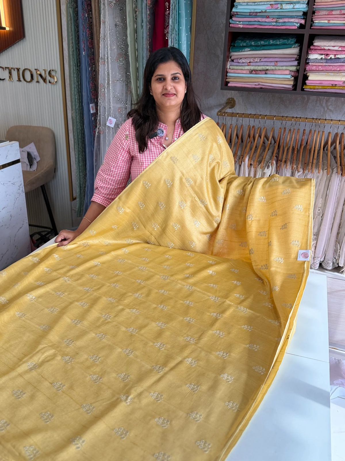 Soft Semi Tussar Saree/ FG10