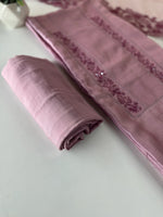 Chanderi Silk unstitched salwar set / NC120