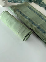 Chanderi Silk unstitched salwar set / NC120