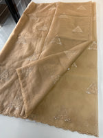 Soft organza saree/ CW375