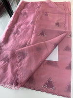 Soft organza saree/ CW375