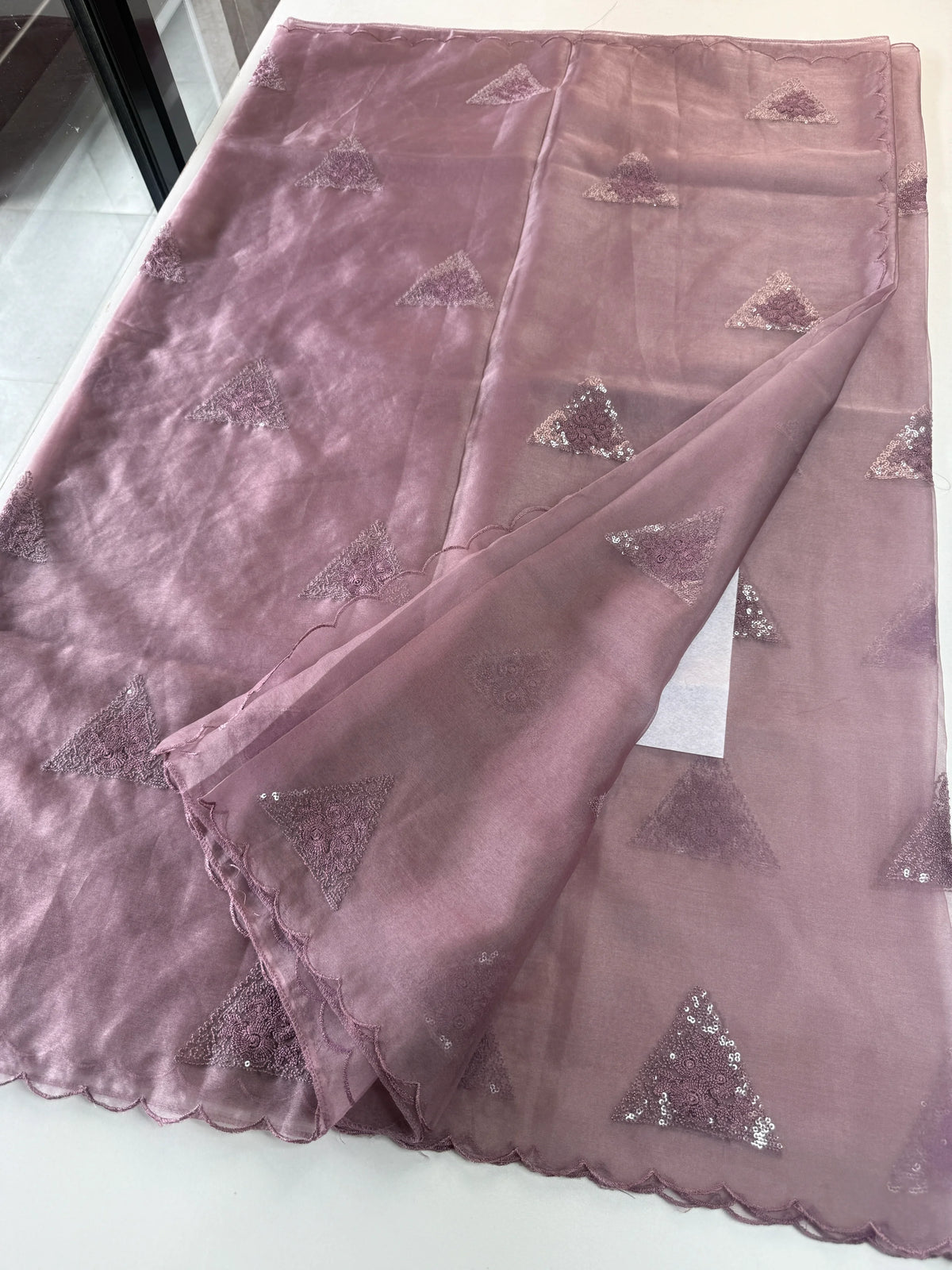 Soft organza saree/ CW375