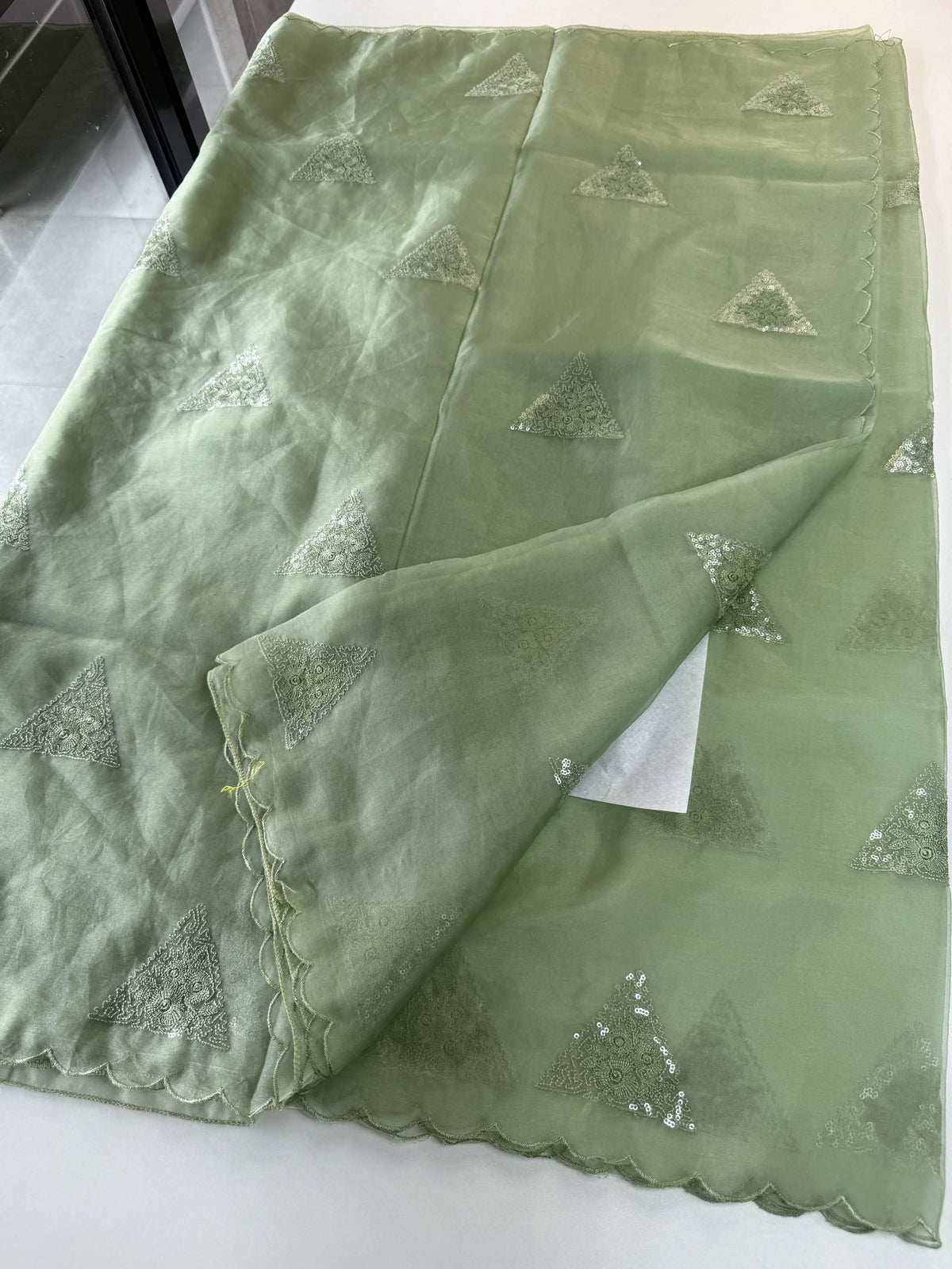 Soft organza saree/ CW375