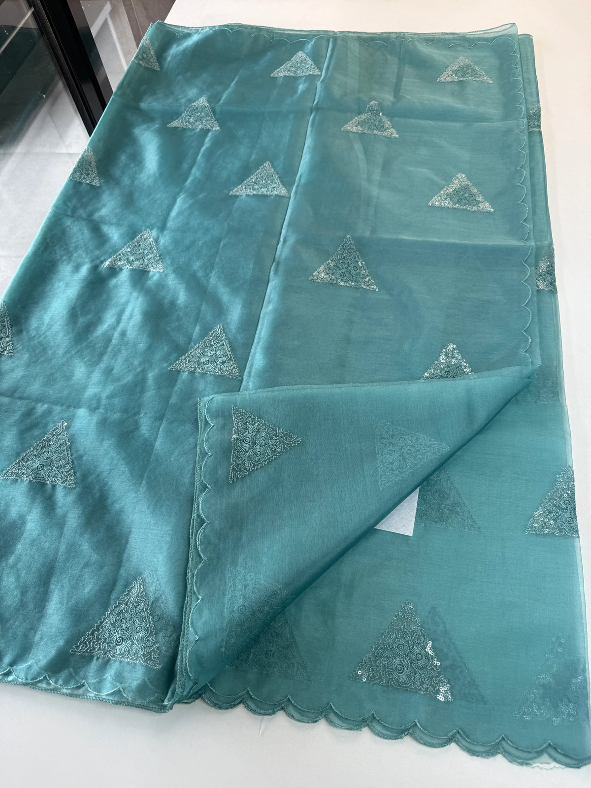 Soft organza saree/ CW375