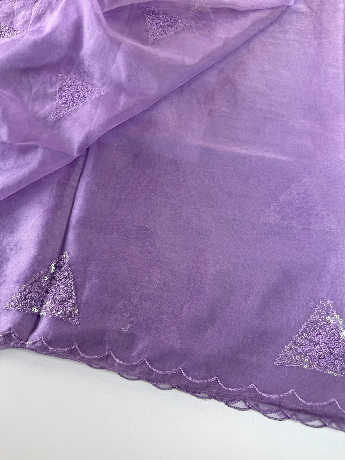 Soft organza saree/ CW375