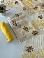 Muslin cotton unstitched salwar set / NC101