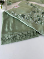 Chanderi silk unstitched salwar set / NC112
