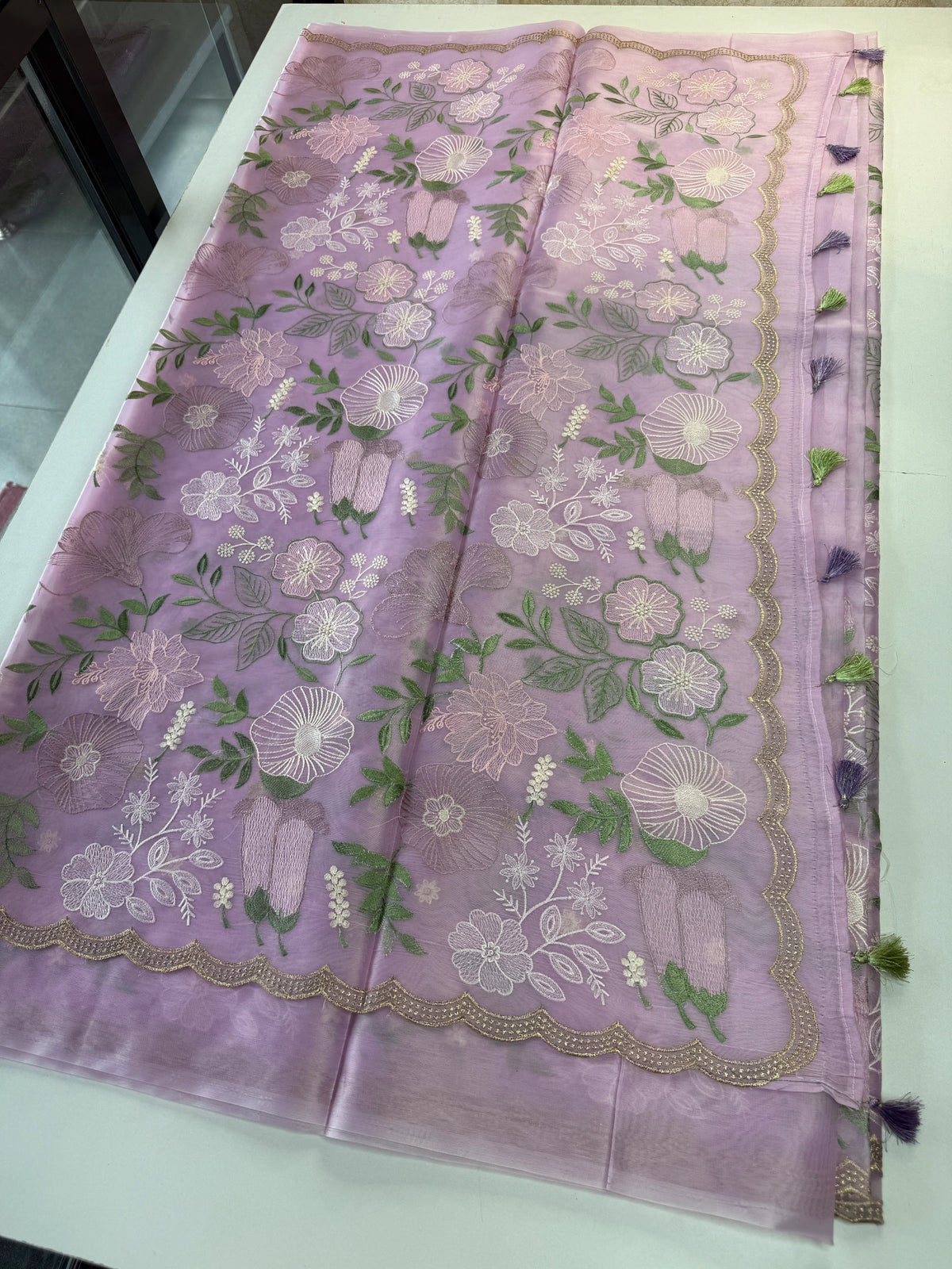 Organza Saree/ 1068