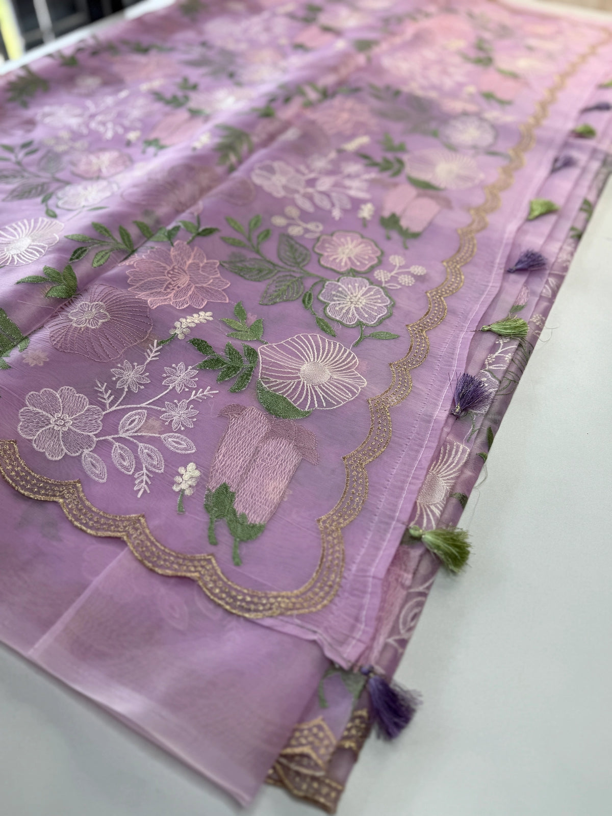 Organza Saree/ 1068
