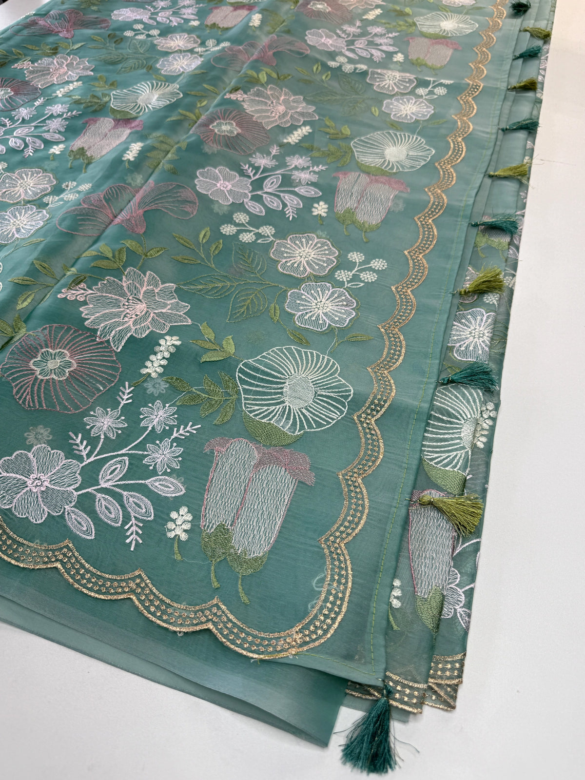 Organza Saree/ 1068