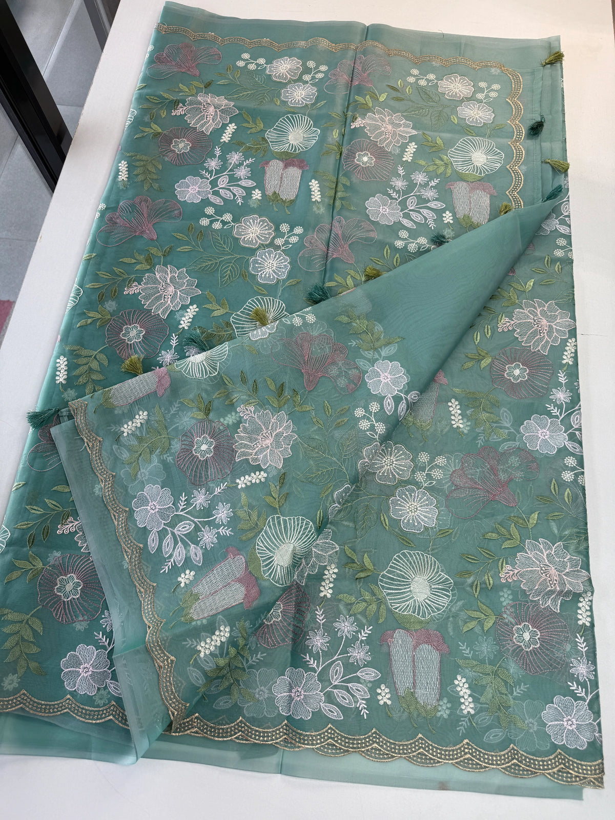 Organza Saree/ 1068