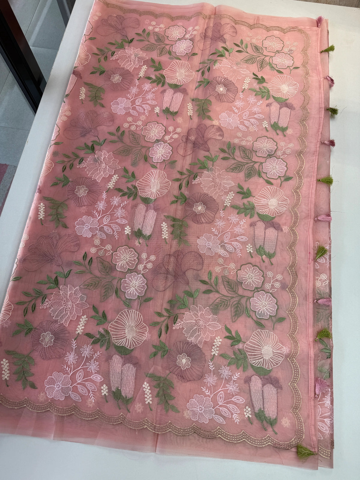 Organza Saree/ 1068