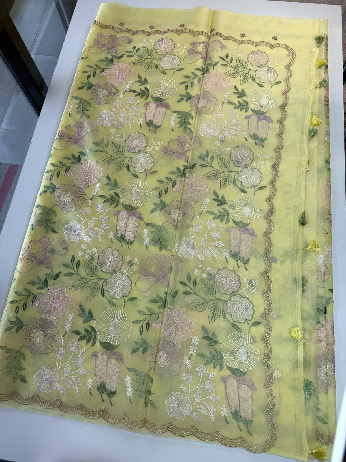 Organza Saree/ 1068
