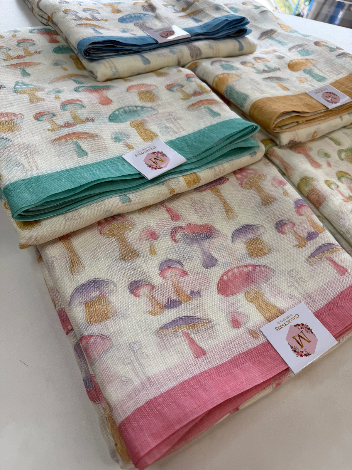 Linen cotton Saree / 620D
