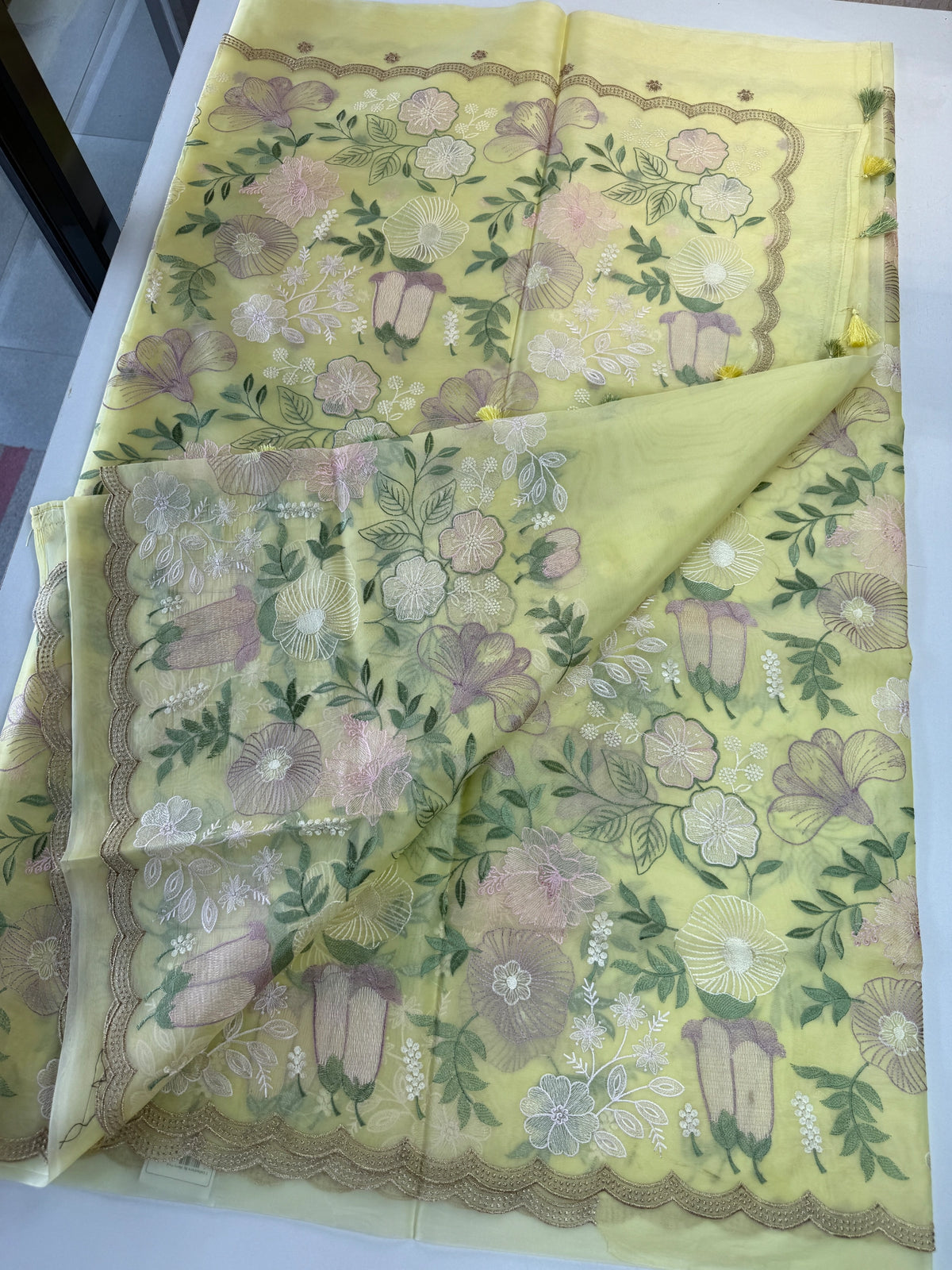 Organza Saree/ 1068